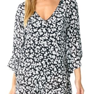 ANNE COLE FLOUNCY TUNIC COVER UP